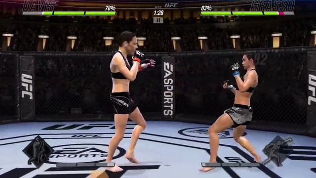 Alexis Davis vs Alexa Grasso (Cinco de Mayo) - Ufc Mobile 2