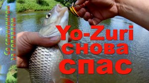 Yo-Zuri L-Minnow спас от нуля. Ловля голавля  на спиннинг.