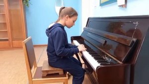 Карина Розакова. Ф. Рыбицкий "Маленький краковяк", класс преподавателя Е.В.Якуниной