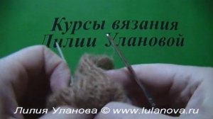 Варежки - 3 часть - Knitting mittens spokes - вязание спицами