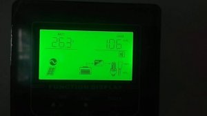 Реакция инвертора на подключение солнечных панелей