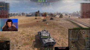 КЛУМБА ПЕРВЫЙ ВЗГЛЯД НА BZ-75 ОБЩИЙ ТЕСТ 1.19.1 НОВАЯ ИМБА??? #миртанков #wot #клумба #левша
