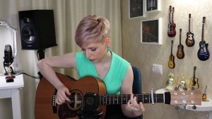 Sarah Connor  ft. Natural  -  Just One Last Dance  (fingerstyle).