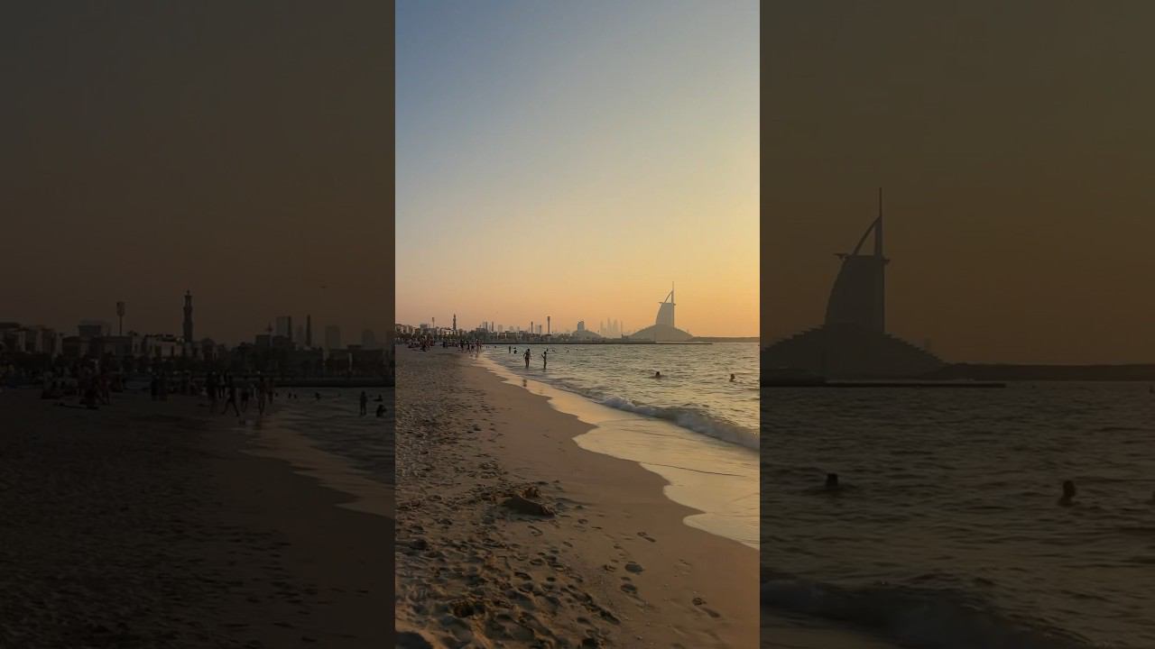 самый лучший бесплатный пляж в Дубае #блог #trending #дубай #переезд смотреть онлайн
