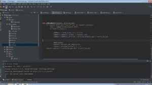 Добавление автора и даты комментария Django Python Урок2