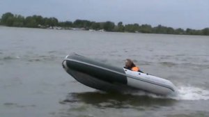 Аквилон (Aquilon) - надувная моторная лодка ПВХ с дном низкого давления (НДНД) 057