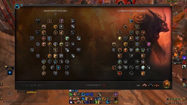 My Guardian Druid PVP setup | Dragonflight 10.0