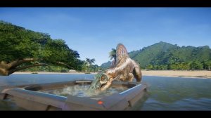 Jurassic World Evolution - Spinosaurus VS Spinoraptor & Baryonyx Breakout and Fight!