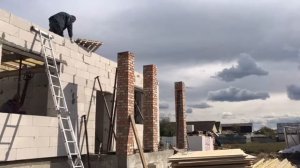 Подготовка опалубки к заливке перекрытия