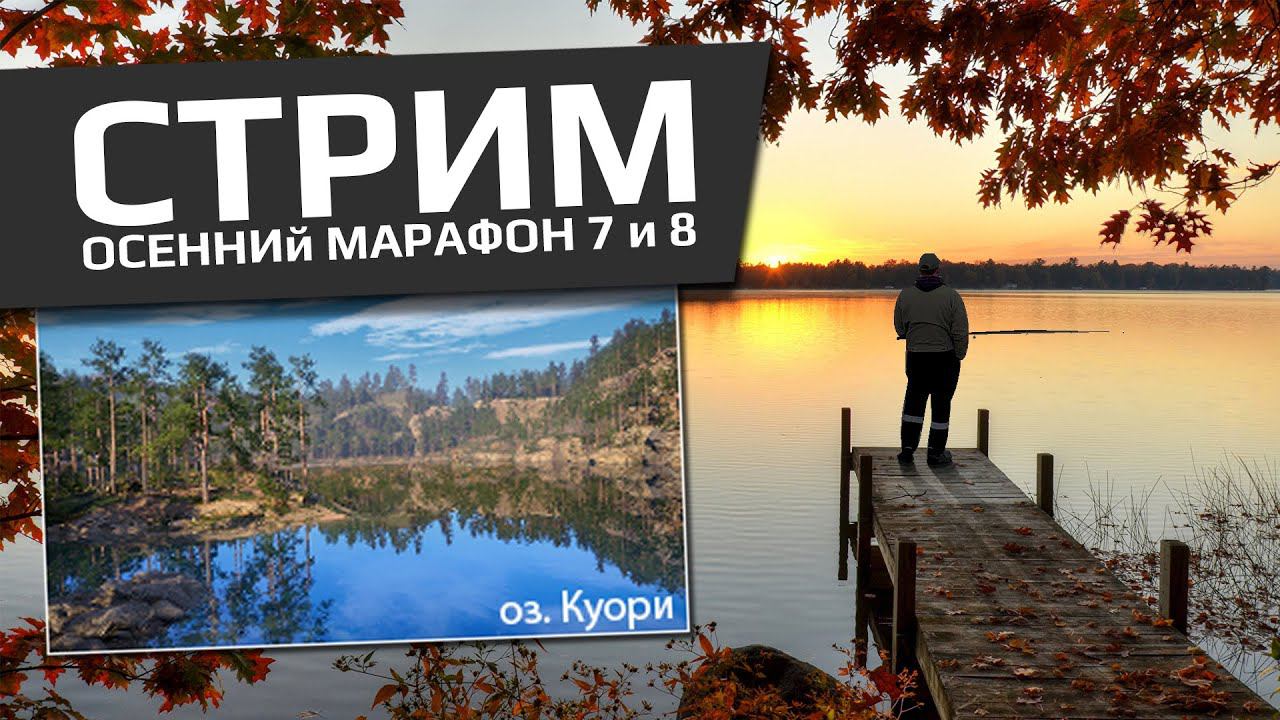 РУССКАЯ РЫБАЛКА 4 - Осенний марафон 2023 20 ур. квест №7, 8 / Куори / Пескарь смотреть онлайн