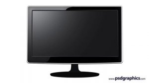 Photoshop recreation of Samsung P2370 monitor