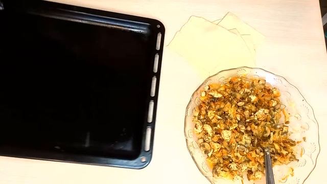 МЕШОЧКИ ИЗ СЛОЁНОГО ТЕСТА С КУРИЦЕЙ И ГРИБАМИ \ ПРОЩЕ ПРОСТОГО! #блюдоизслоёноготеста#блюдоизкурицы