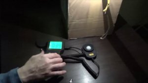 Проводим тест ламп для торпеды, с помощью которой устанавливаются рыболовные сети, арт. 00155400001