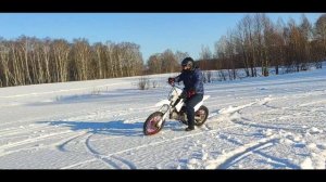 Cтелс форсаж 450 | Мотоленд XR 125 | Покатушки на водоеме