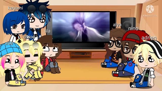 Mlb react to marinette as shinobu