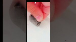 Лепим из воздушного пластилина мышку!