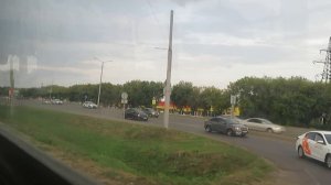 Поездка на трамвае 71-605 (КТМ-5М3) № 078 по маршруту №6 в Набережных Челнах.(14.08.2021)