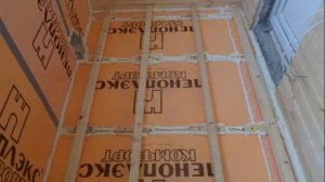 ОТДЕЛКА БАЛКОНА!ПОЛ+ПОТОЛОК+ЭКРАН+ОТКОСЫ!(день третий)
