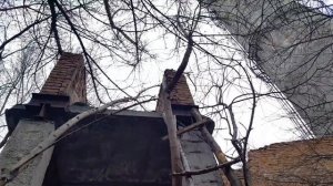 Снова разбил коптер об трубу)