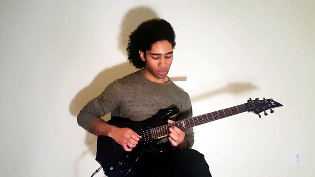 Black Veil Brides - Rebel Love Song | Guitar solo cover смотреть онлайн