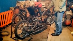 ИЖ-49 завели с резонаторами скоростной ИЖ-49