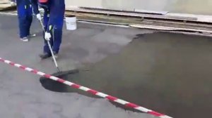 Ремонт Асфальта своими руками. Жидкий асфальт - как работает защита асфальта.