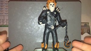 Призрачный гонщик из пластилина