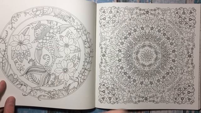 Раскраска антистресс Джоанна Басфорд / Johanna Basford "World of flowers" смотреть онлайн