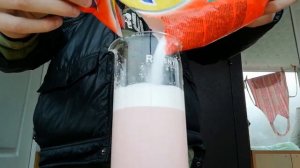 эксперимент с стиральным порошком, лимонной кислотой и уксусом!