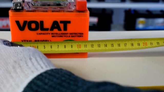 VOLAT (4 A/h), 50A : технические характеристики мотоаккумулятора смотреть онлайн