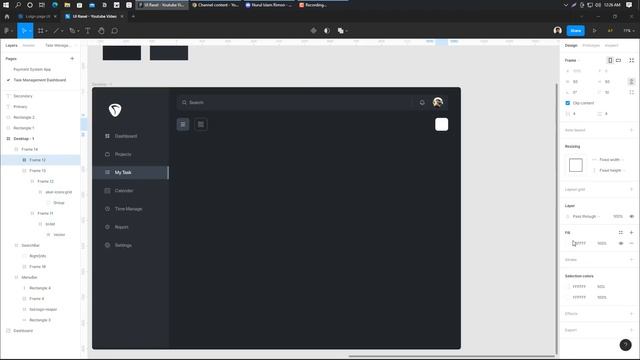Time Management app UIUX - Task page ui design - UI Rasel смотреть онлайн
