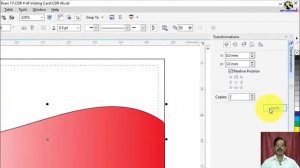 How to Design Visiting Card Basic Knowledge in CorelDraw X-7,6,5,4,3  |Hindi/Urdu| # 49