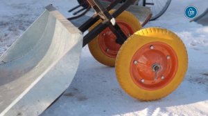 Житель Ишима изобрел чудо лопату для уборки снега