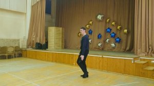 Стационарный #самба ход/ Латиноамериканская программа/ Бальные танцы/ баунс/ приставка/ слип