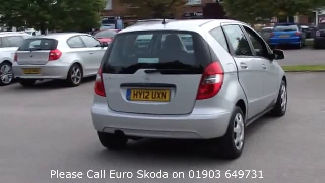 HY12UXN  Mercedes-Benz A Class 1.5 A160 Classic SE 1.5l JCB EURO SKODA WORTHING смотреть онлайн