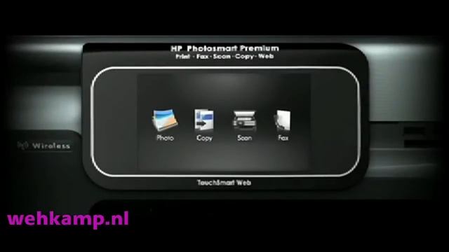 HP Photosmart Premium TouchSmart Web all-in-one printer смотреть онлайн