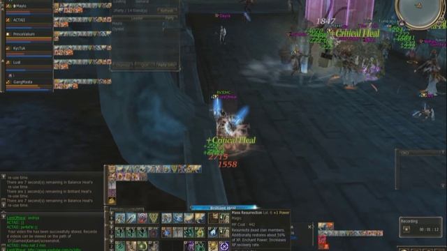 Lineage 2 - LordOfHeal - Server Naia - Harnak Underground PVP 15.01.2012