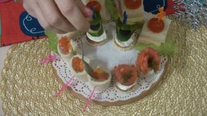 Закуски на праздничный стол 2022. Фуршетные закуски. 6 вариантов быстрых закусок!