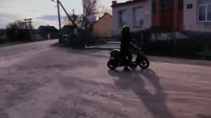 Стант на Honda dio 27!