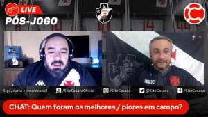 LIVE PÓS-JOGO - Vasco 4x1 Guarani