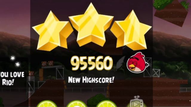 Three Star Free Green Tree Angry Birds Rio #angrybirds #gameplay #moreviews #Youngandrunnnerup смотреть онлайн