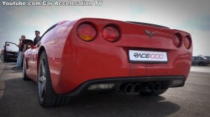 Corvette C6 Acceleration 0-300 & Launch Sounds