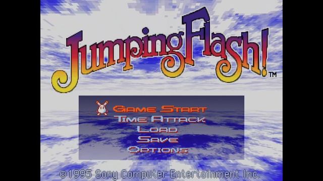 Jumping Flash! PlayStation game introduction смотреть онлайн