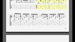 TAB Guitar Pro Sungha Jung - Paint It Black (The Rolling Stones)