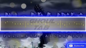 Fullmetal Alchemist Brotherhood Opening 3 - Golden Time Lover (Guitar Tab 譜 Tutorial)