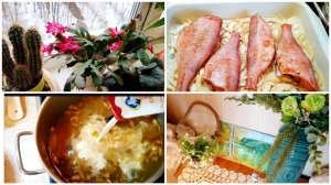 Домашние дела Покупки. ВКУСНАЯ и ПОЛЕЗНАЯ рыба. Простой рецепт.Грибной суп.