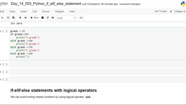 Python in Tamil : Day 14 Python Control Flow Statements | Conditional statements