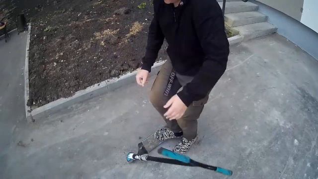 Как поставить барспин за 5 минут??? На трюковом самокате смотреть онлайн