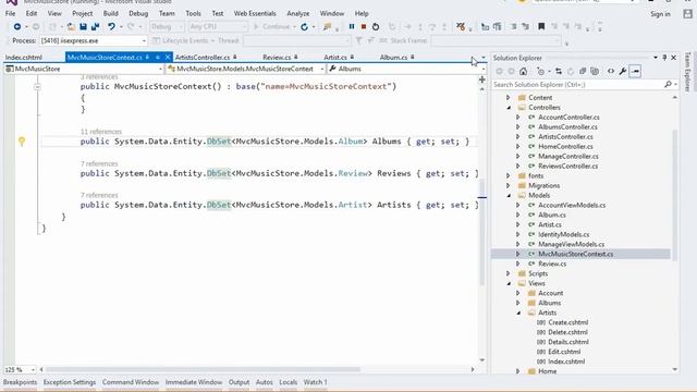 Use Visual Studio For ASP.NET MVC(Model Views Controller) смотреть онлайн