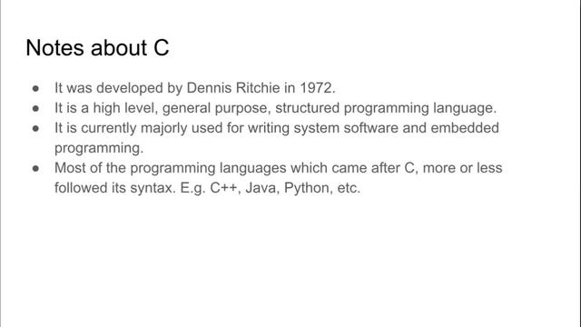 Welcome to Modern C tutorial! смотреть онлайн